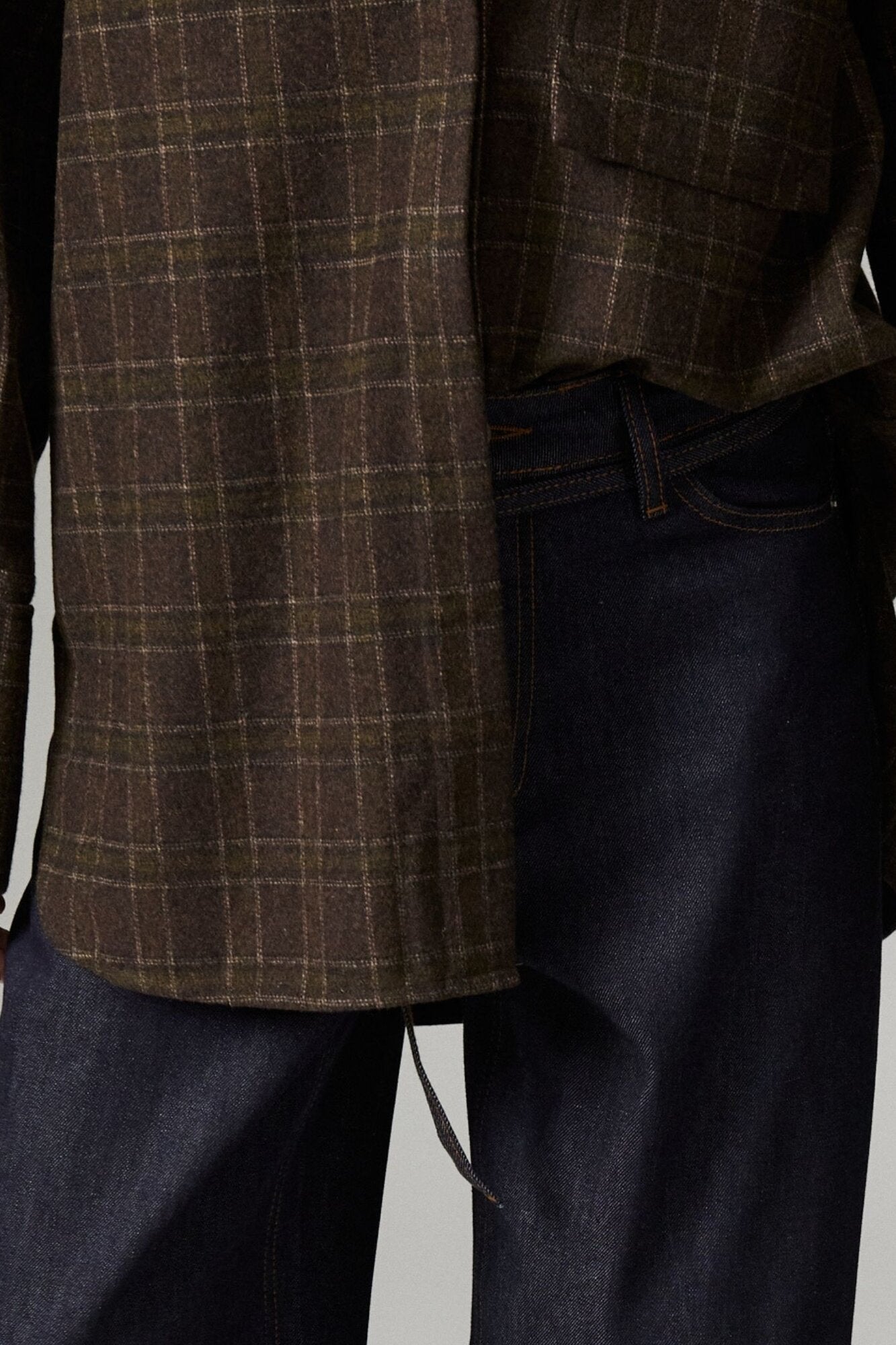 Hara Flanello skjorte - Brown Check